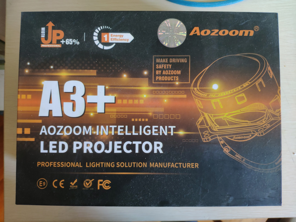 Встановлення bi-led aozoom a3+ 2