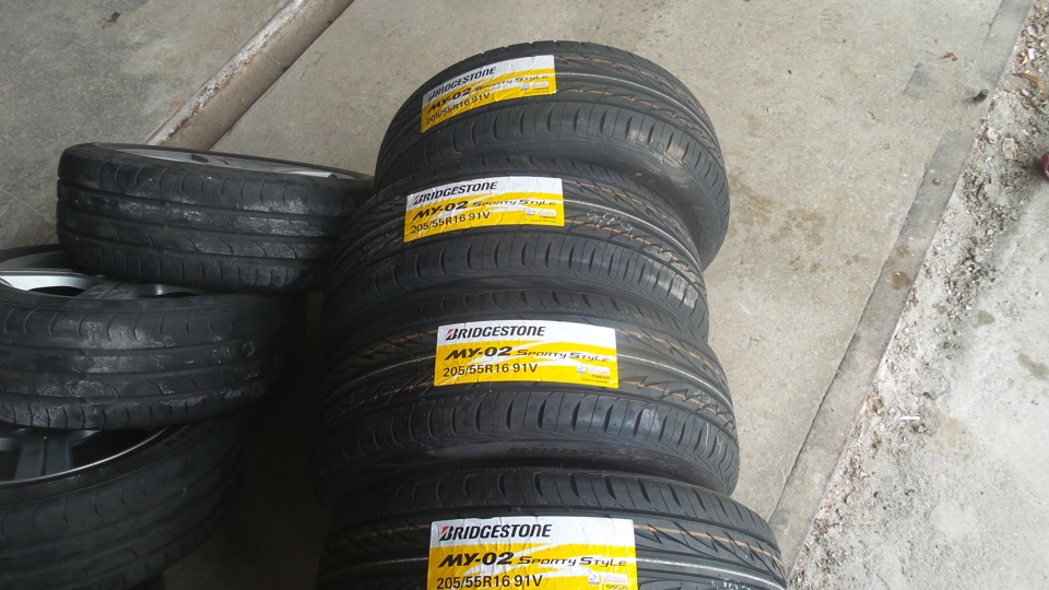 ВСЕ Ж ТАКИ Bridgestone MY-02 Sporty Style 2