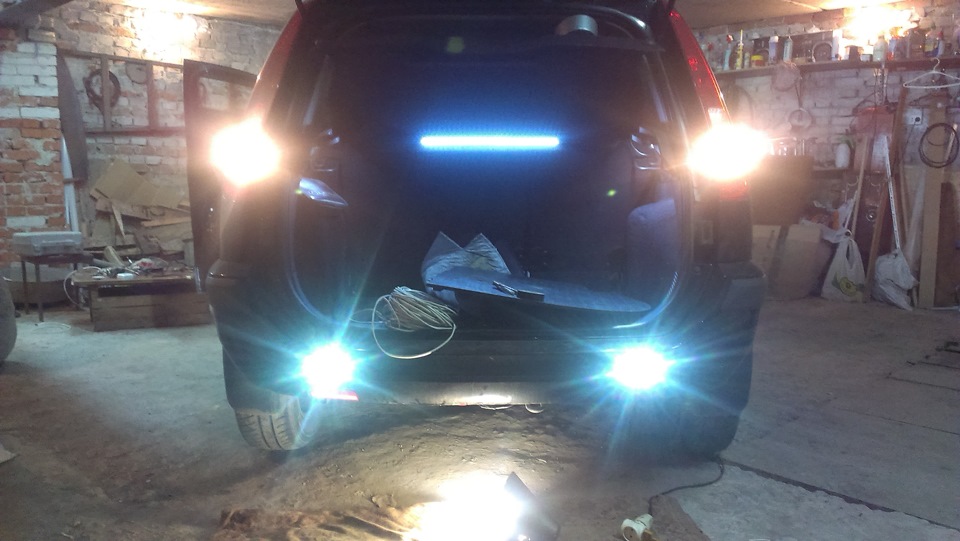Установка додаткових вогнів заднього ходу (LED) 4