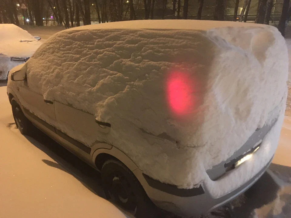Зима застала нас на пляжі