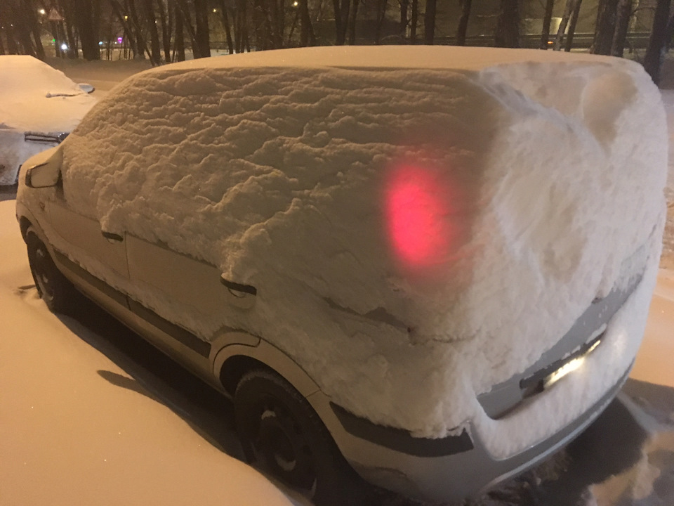 Зима застала нас на пляжі 1