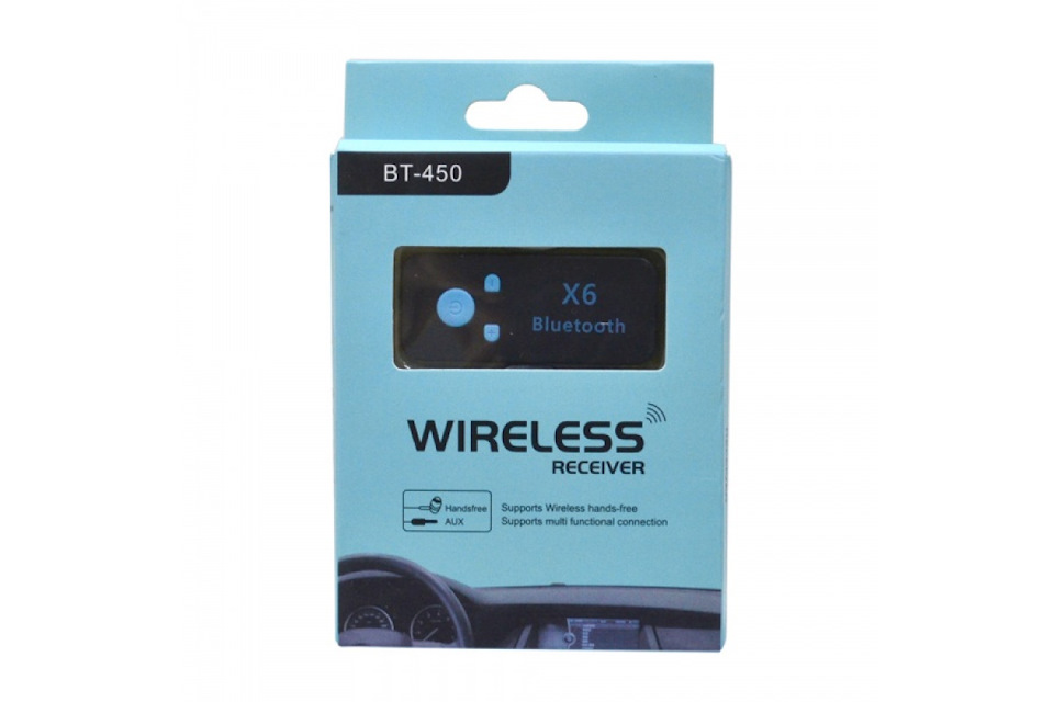 Bluetooth AUX адаптер BT-450 X6 - за 5$ 1