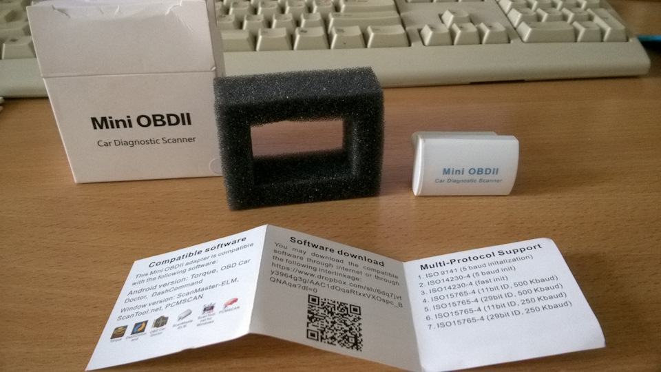 Mini OBDII Car Diagnostic Scanner V2.1 ідеально під Ford Fusion 2011! 4