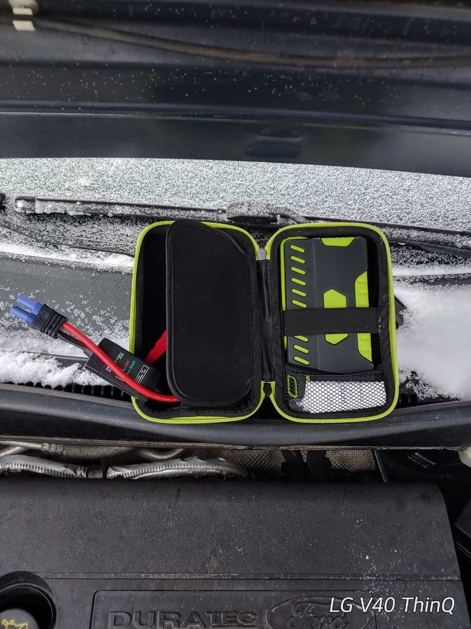 Пуско-зарядний пристрій Kit Car Jump Starter Power Bank 12000mAh 2