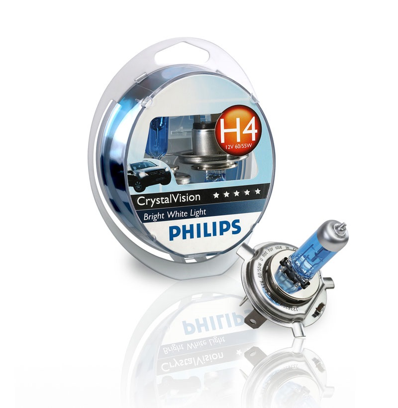 Заміна головного світла фар - Philips Сrystal Vision (біле світло) 1