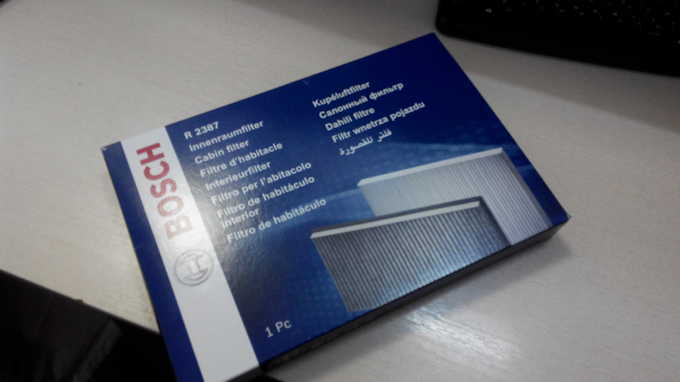 Заміна фільтра салону 2