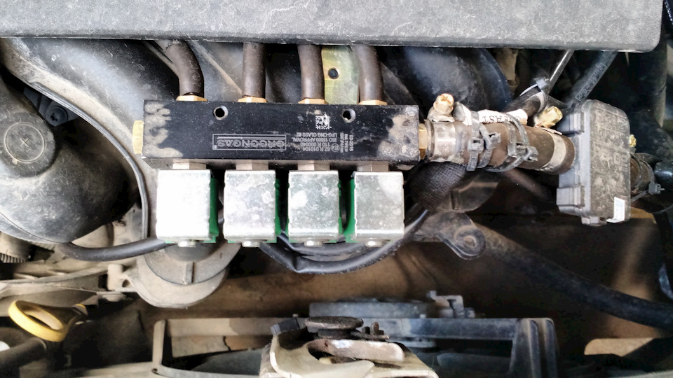 Установка ГБО Ford Fusion 1.4 3