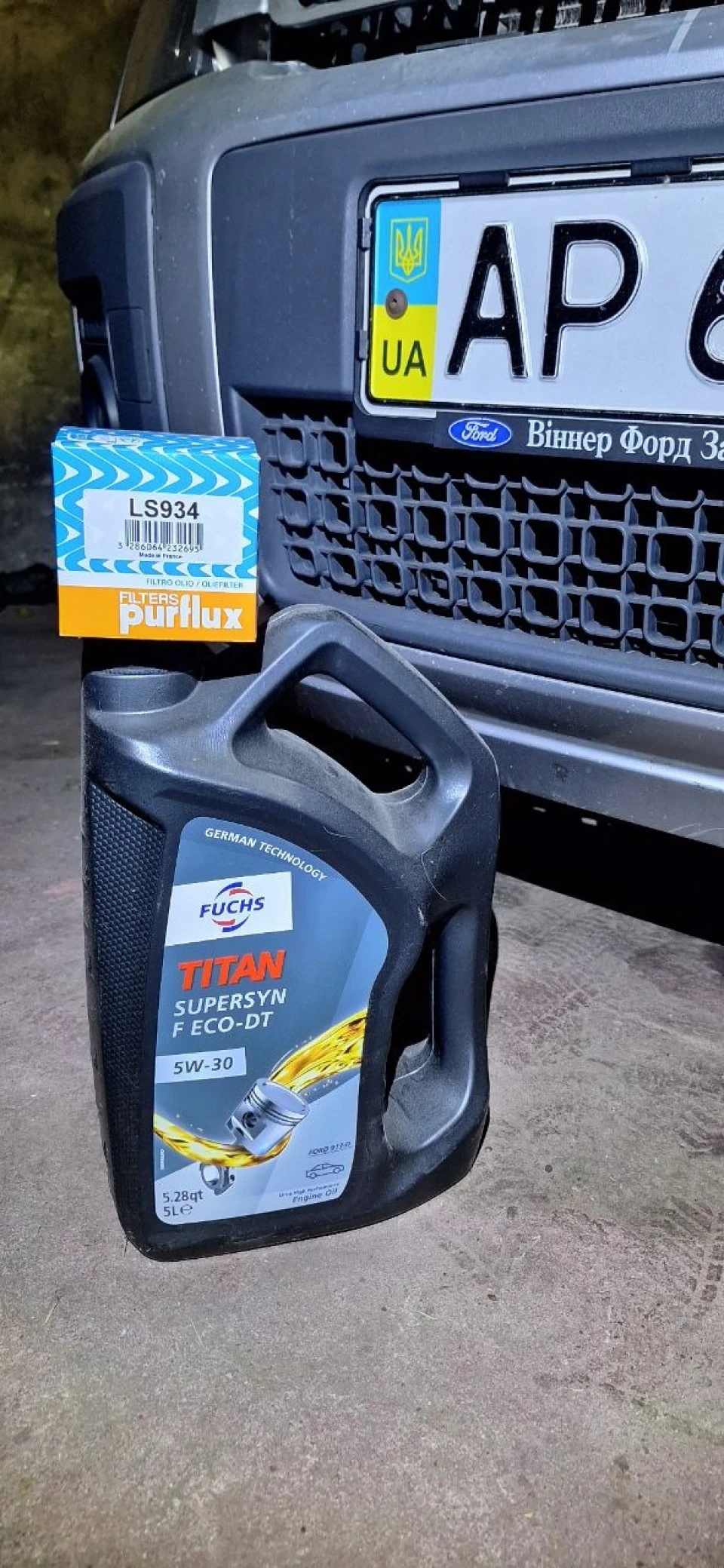 Олива для Ford Fuchs Titan Supersyn F ECO-DT 5W30