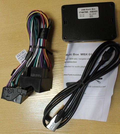 Встановлення рідного Sony MP3 на Fusion + Ford USB Music Box 3