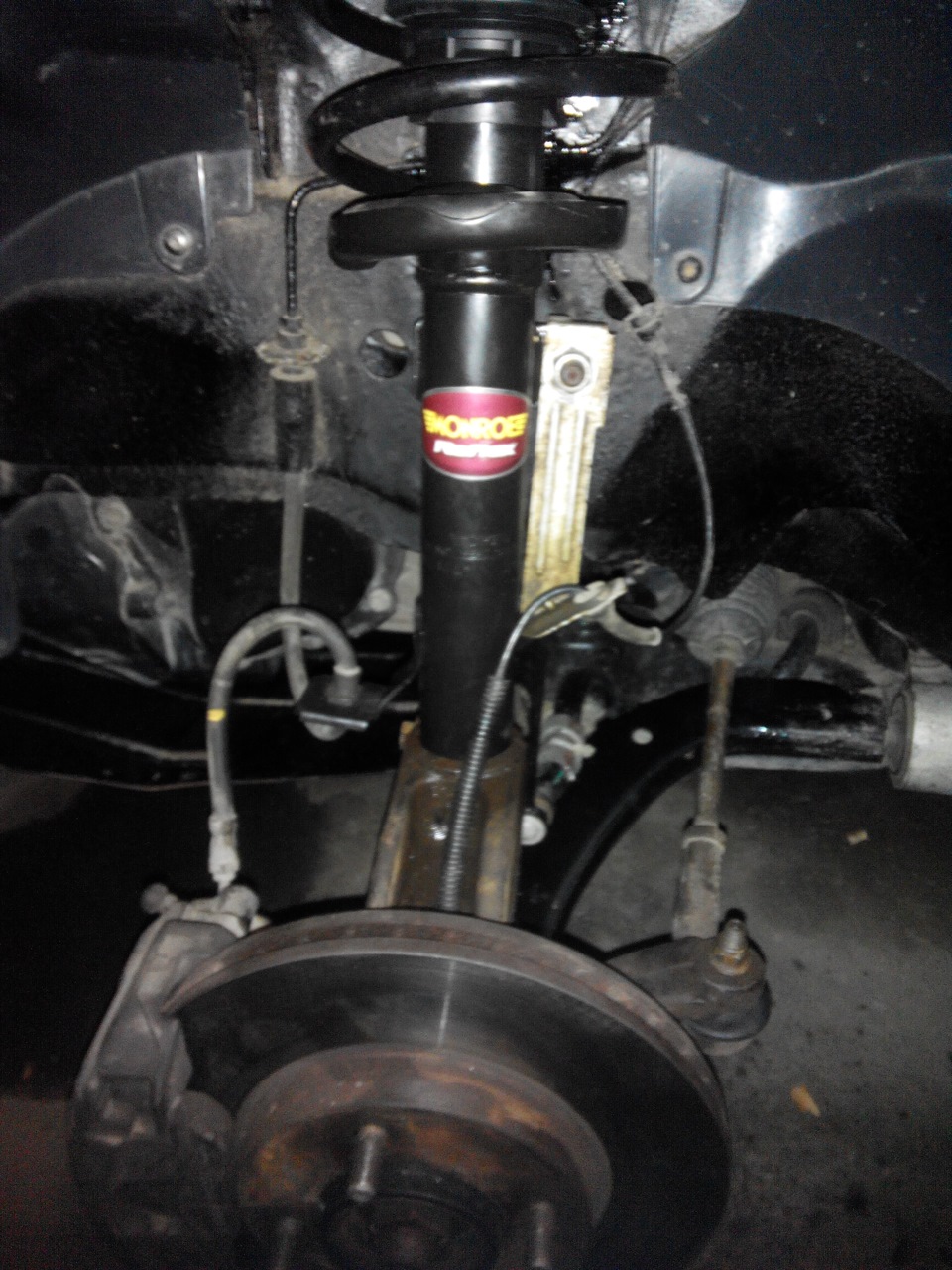 Заміна передніх амортизаторів 5