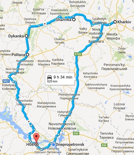 Як я провів 9 травня. Частина 1: Диканька 1