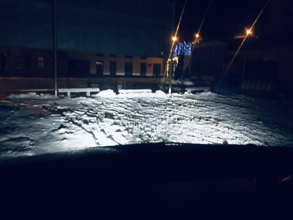 заміна штатних галогенних фар на лінзований бі-ксенон. 5