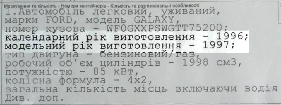 Почав процес розмитнення