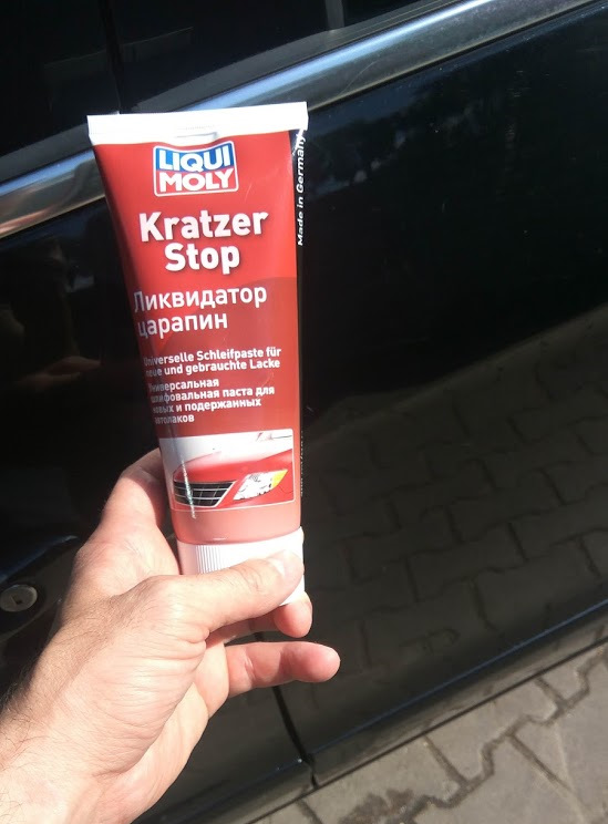 Моя боротьба з царапинами. LIQUI MOLY Kratzer Stop 1