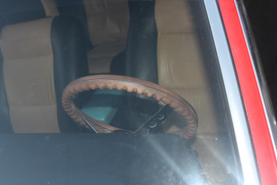 65-1969 Ford Mustang Grant Steering Wheel Wood 13.5 3