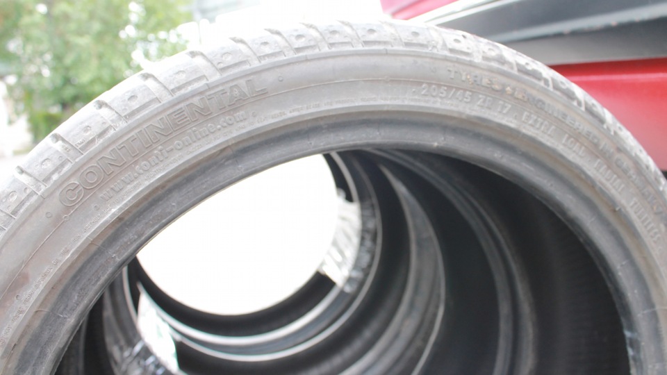 Continental 205/45/17 та Pirelli 225/45/17 3