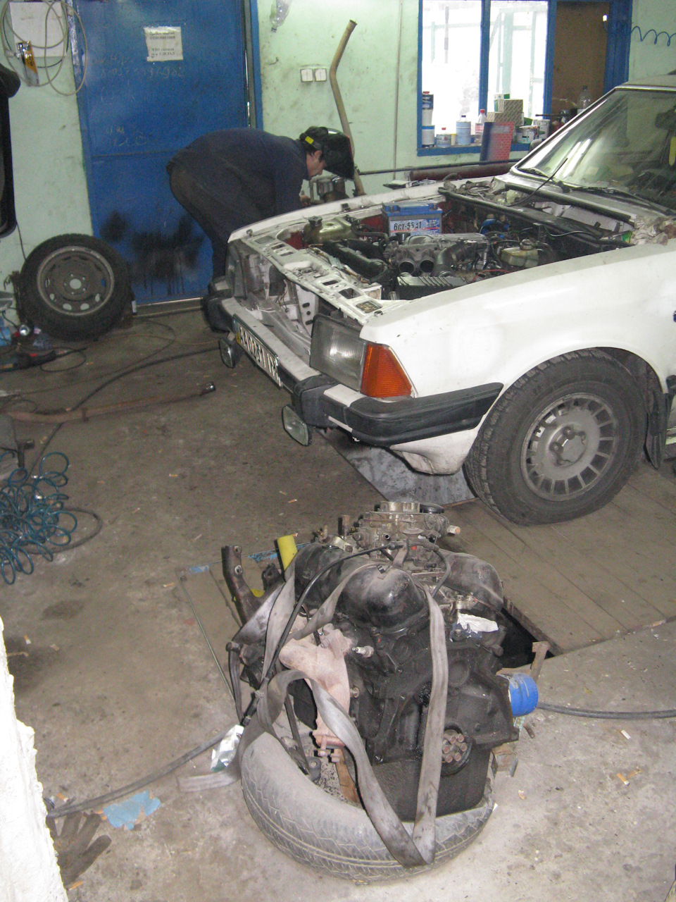Встановлення двигуна 2.9 BRF.2010г.Листопад. 2
