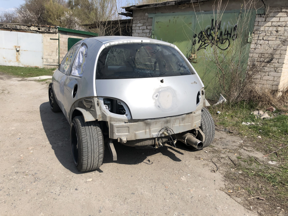 Машина по дорозі на рихтування 2
