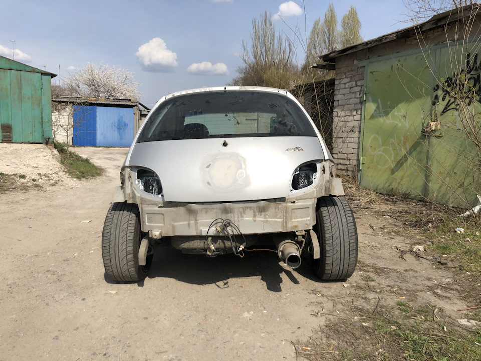Машина по дорозі на рихтування 4