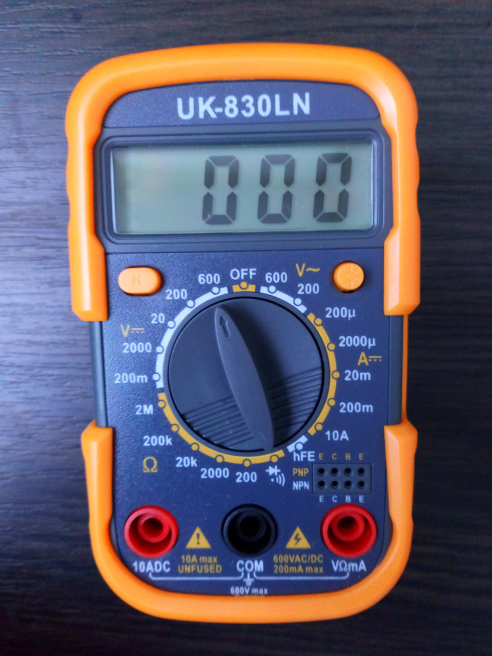 Пробник для автомобіля - мультиметр UK-830LN 1