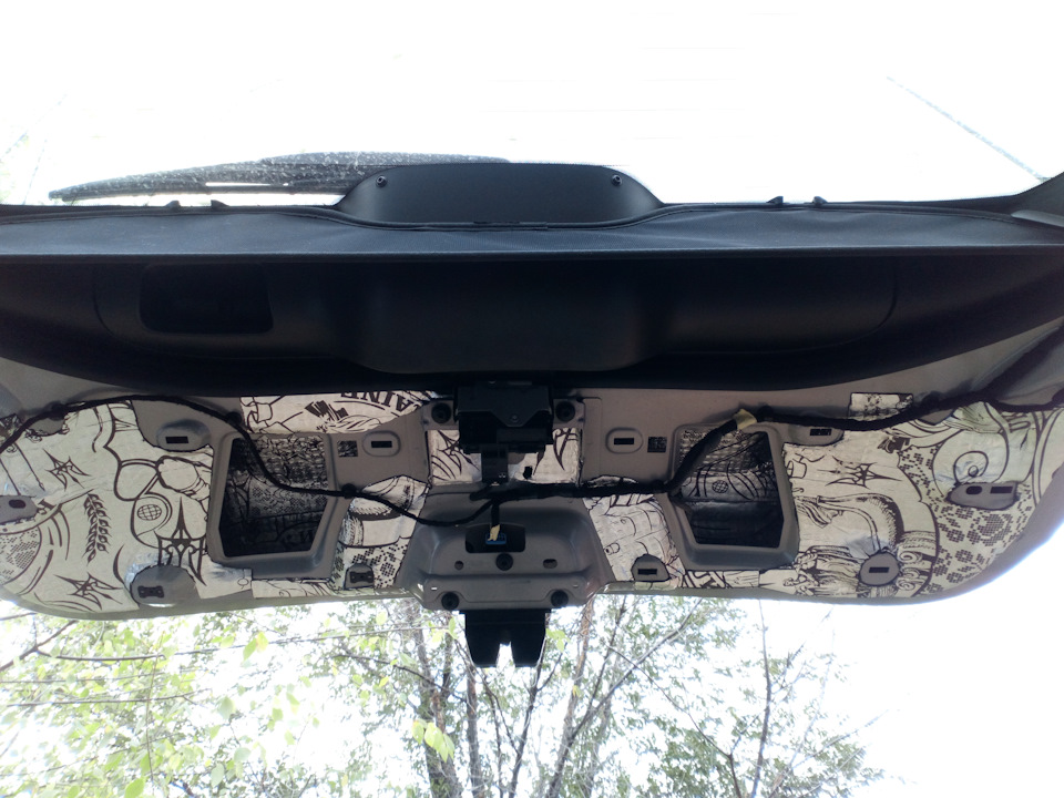 Віброізоляція дверей багажника Ford Kuga 1 5
