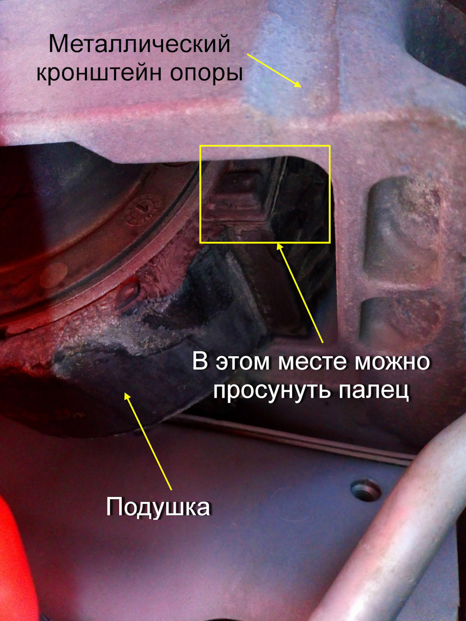 Заміна правої опори двигуна TDCi 2.0 (Ford Kuga 1 st generation) 3