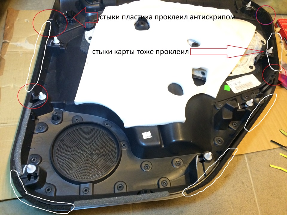 - шумність у задніх дверях! 2