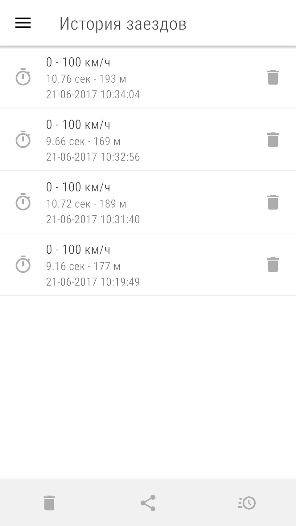 Розгін 0-100 км\год Speed ​​Logic 5