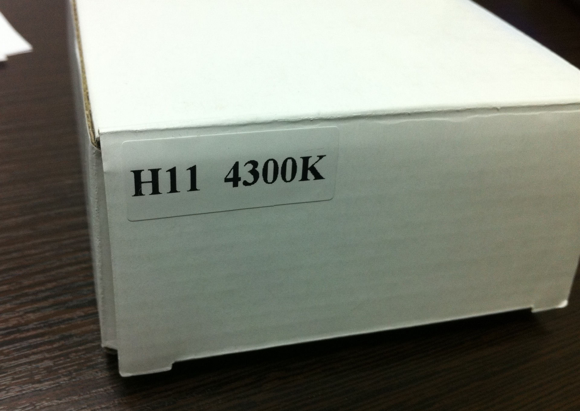 Ксенон 4300К в ПТФ 1