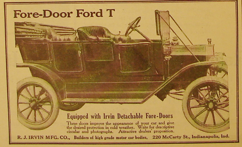 Реклама перших моделей Ford. 4