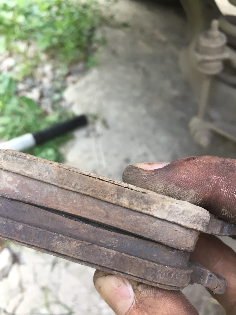 Заміна задніх гальмівних дисків та колодок на Ferodo. Частина 2 5