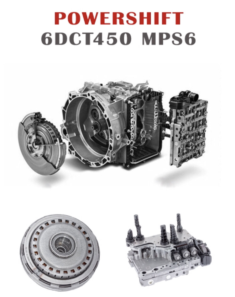 Запчастини для Powershift 6DCT450 MPS6 1