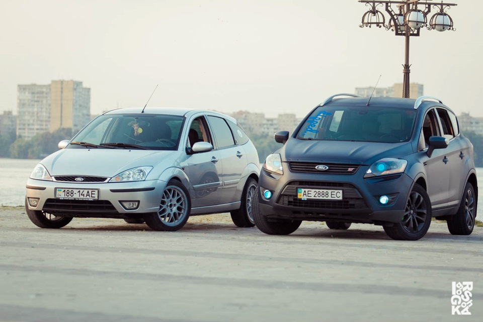 Ford Kuga (Plasti Dip. Nebula Blue Colour) Photo by Goshka (Geometria.ru). 5