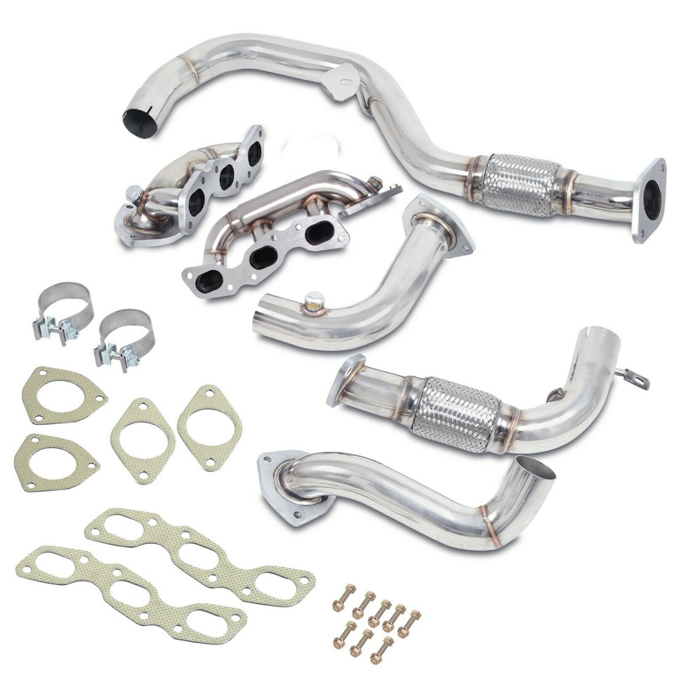 Exhaust Gravity Performance decat, manifold & downpipes 4
