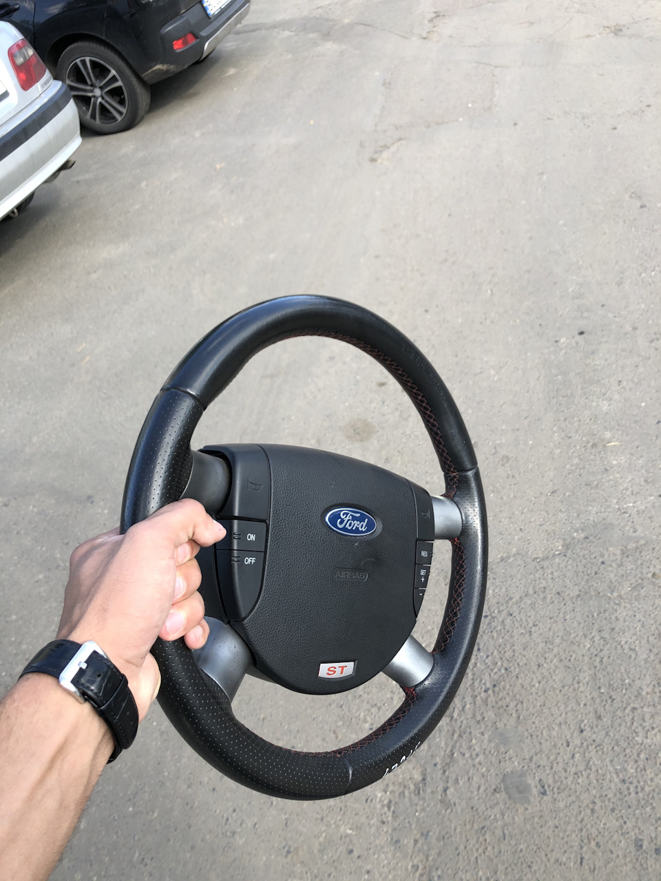 ІНЗ - ST220, бублик рестайл разом з подушкою, кільце туманки, поклейка фар плівкою 3М 4