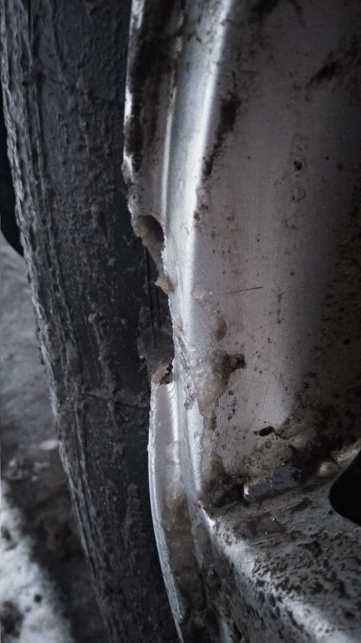 Диск+бордюр=печаль(( 1