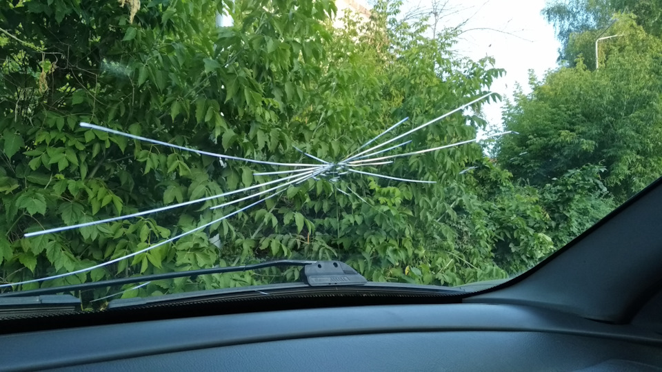 Спрацьована подушка безпеки! 2