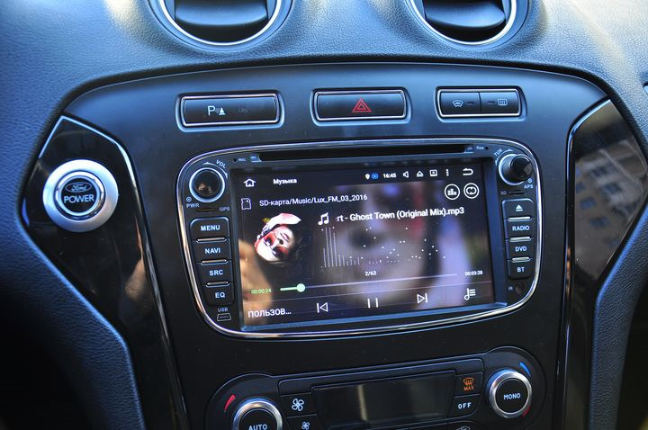 Замінив ГУ на Android 5.1.1 + камера заднього виду + ​​Subwoofer 4