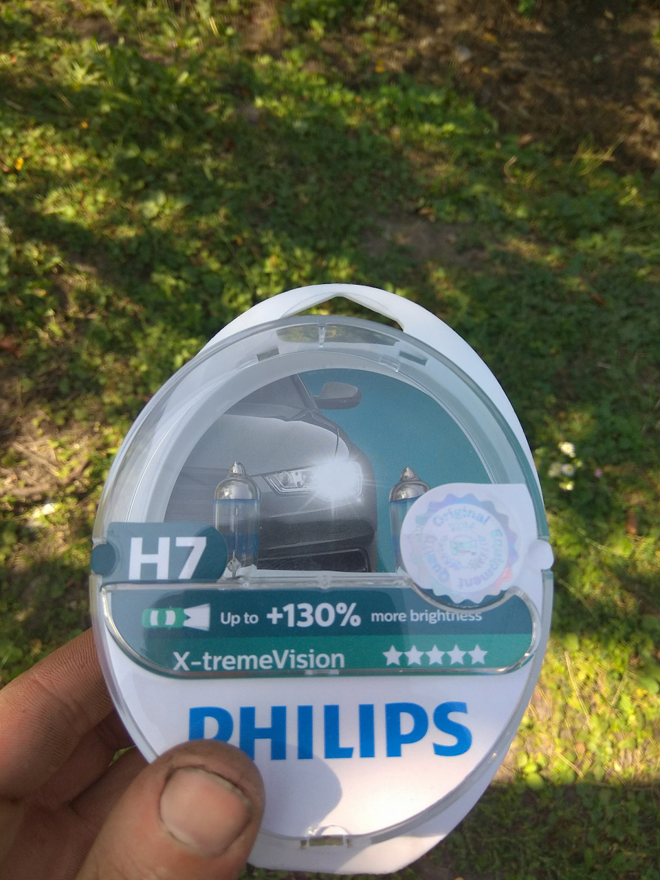 Philips xtreme vision + 130 h7 1
