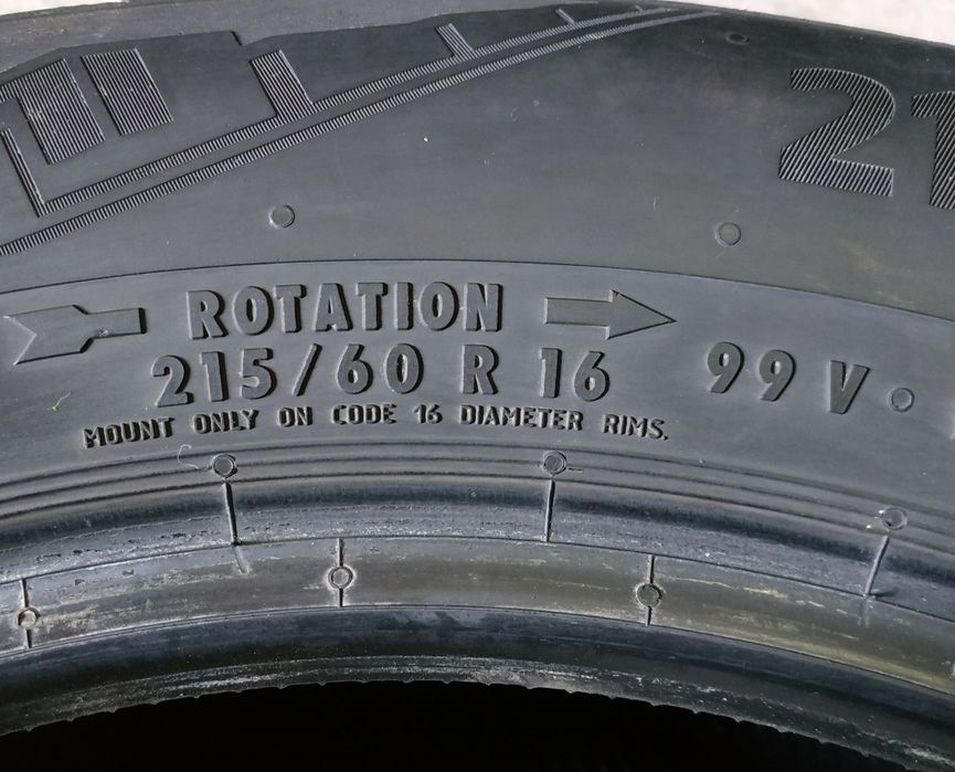 R16 215/60 Continental All Season Contact Б/У 3