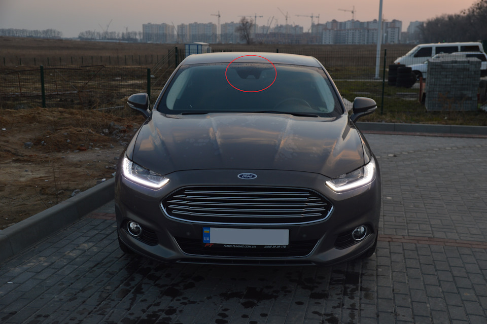 Встановлення системи Active City Stop на Ford Mondeo 5 / City Safety для Ford Mondeo mk5 3