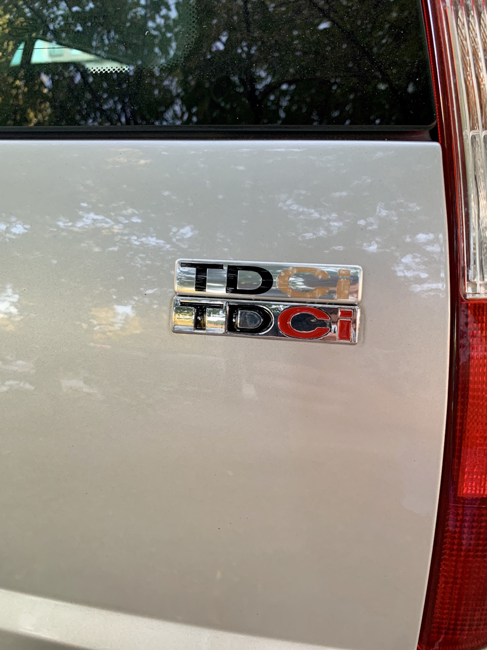 Заміна шильдика TDCI 5