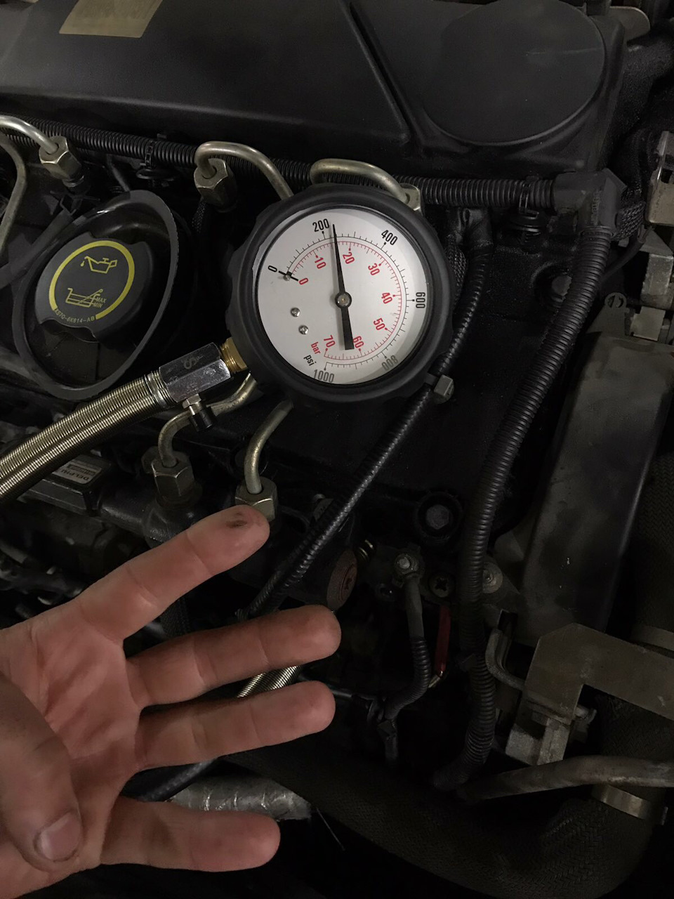 Вимір компресії 2.0 TDCI 4