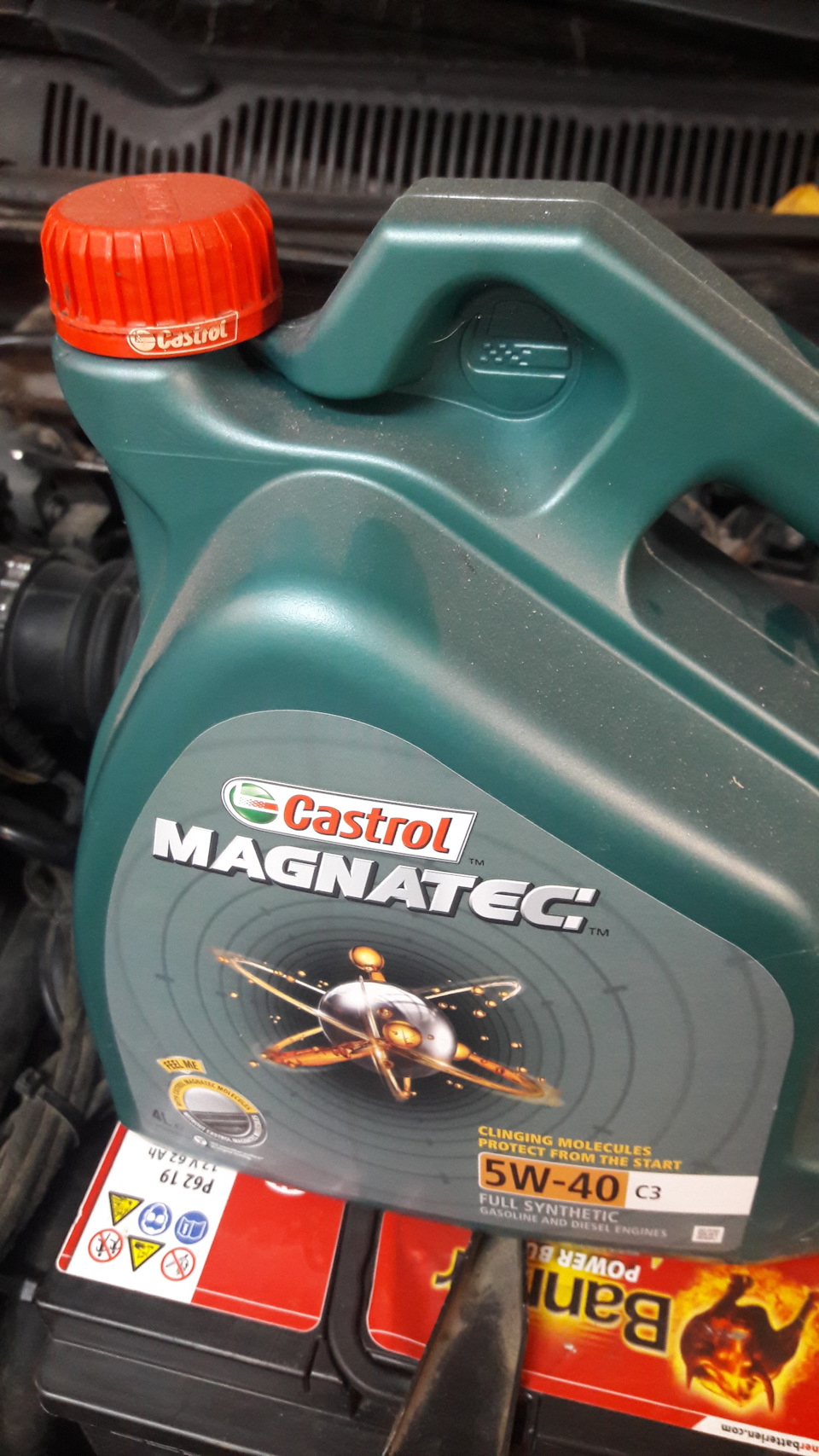 Заміна мастила 5w40 Castrol 1