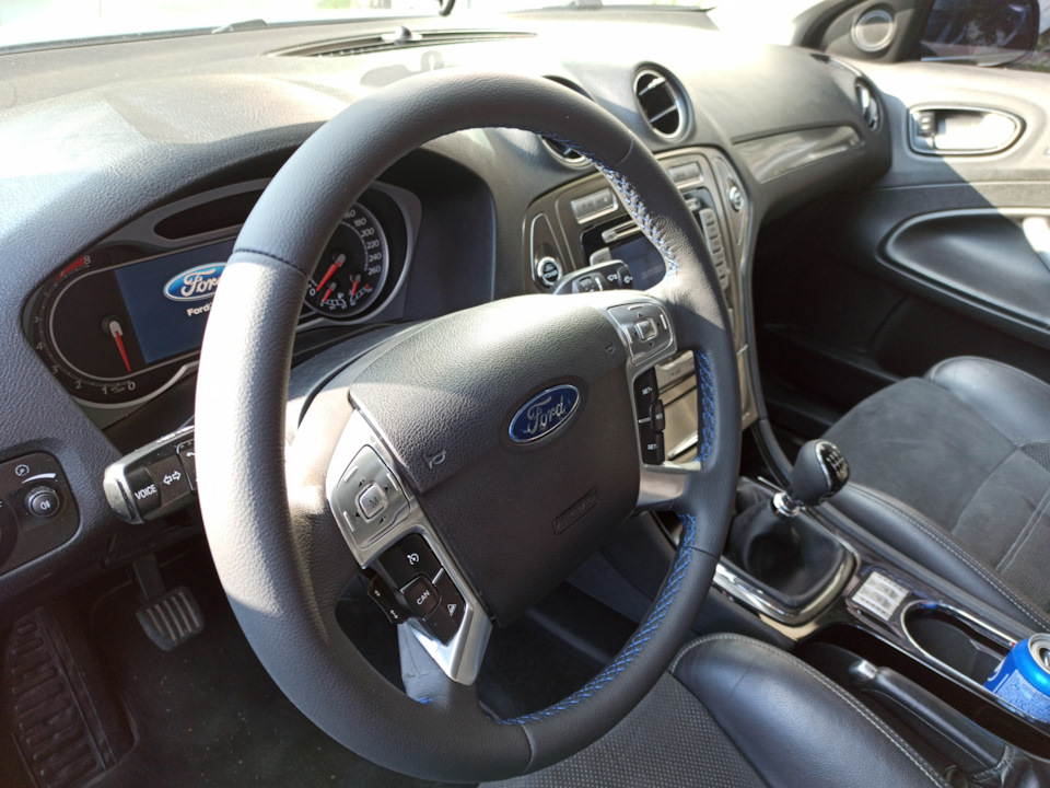 Перетяжка керма, чохла кпп та ручки кпп Mondeo IV 3