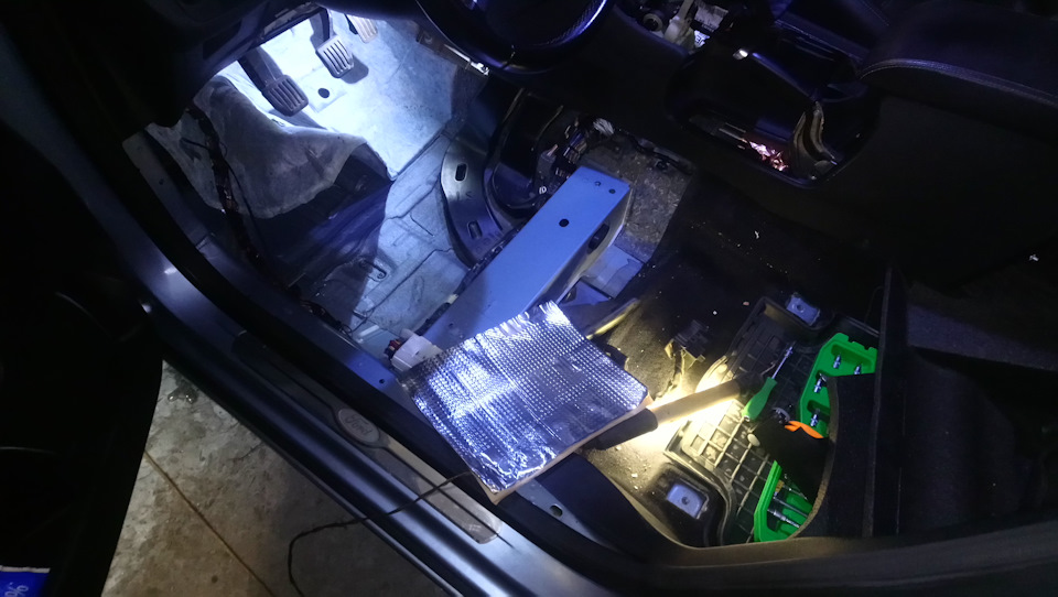 У пошуках тиші (шумоізоляція днища Mondeo 4) 4