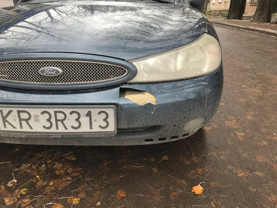 Злегка в'їхав у фаркоп :)