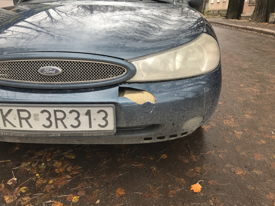 Злегка в'їхав у фаркоп :) 1