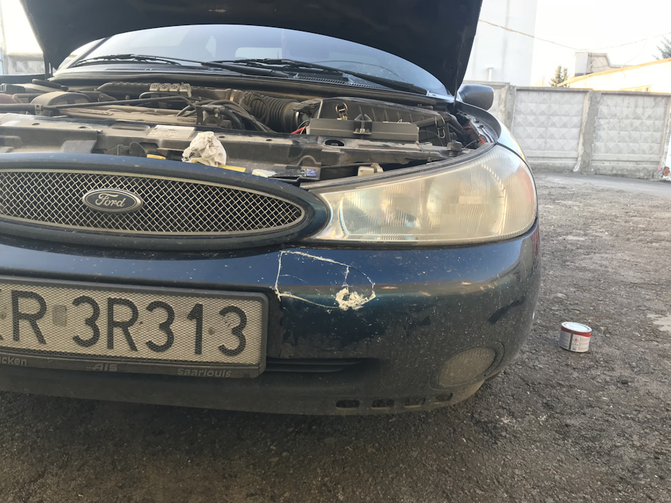 Злегка в'їхав у фаркоп :) 2