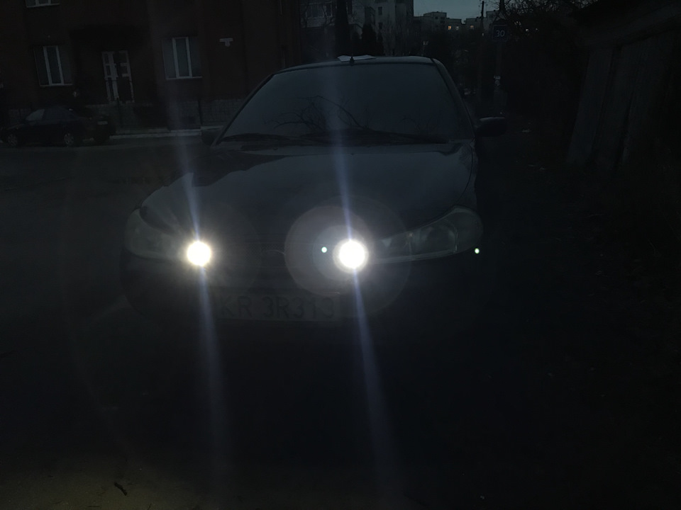 Установка ДХО (ходові вогні) Eagle eye+реле 1